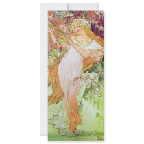 Spring Goddess Custom Announcements