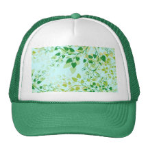 Spring Green Floral hat
