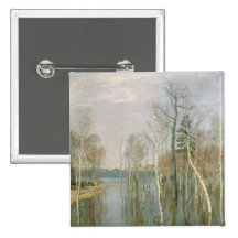 Spring, High Water, 1897 Pinback Buttons