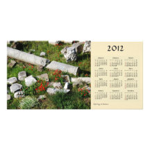 Spring in Rome 2012 Calendar Photo Card
