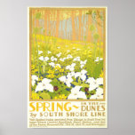 Spring- In The Dunes Posters