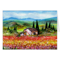 SPRING IN TUSCANY 2 CARDS