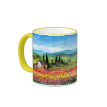SPRING IN TUSCANY 3 COFFEE MUG