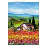 SPRING IN TUSCANY COUNTRYSIDE cards