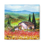 SPRING IN TUSCANY magnets