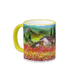 SPRING IN TUSCANY mugs