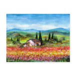 SPRING IN TUSCANY POST CARD