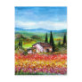 SPRING IN TUSCANY POST CARD
