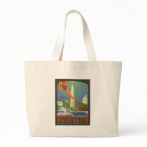 Spring in Washington D.C. Canvas Bags