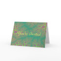 Spring Invitations Blank inside cards