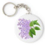 Spring Lilac Flowers Keychain