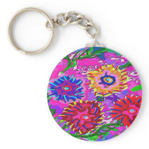 Spring Love For You -  Vibrant Foral Romance V1 Keychains