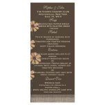 Spring Love Menu Card rack cards