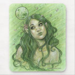 Spring Moon Fairy Mousepad