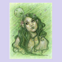 Spring Moon Postcard postcards