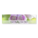 Spring Morning - Foxgloves Bumper Sticker