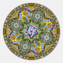 Spring Nouveau Sticker