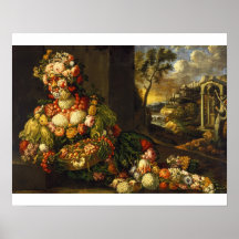 Spring (oil on canvas) posters