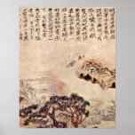 Spring on the Min River by Taijiquan posters