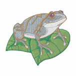 Spring Peeper embroidered shirts