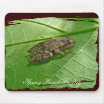Spring Peeper (Pseudacris crucifer) Treefrog Items Mouse Pad