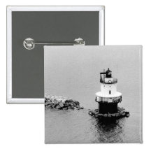 Spring Point Ledge Lighthouse 2 Pinback Button