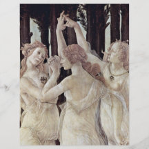 Spring (Primavera),  By Botticelli Sandro Custom Flyer