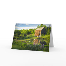 Spring Reflections in the Adirondacks, N.Y. Card