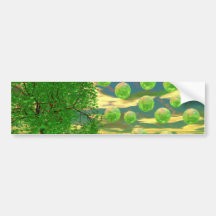 Spring Renewal – Lemon & Lime Life Force Bumper Sticker