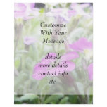 Spring Rock Cress Flowers Flyer Design
