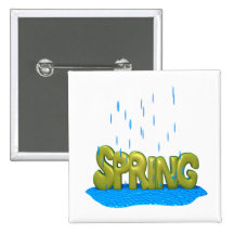 Spring Showers 2 Buttons
