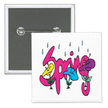 Spring Showers 3 Pin