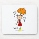 Spring Showers Mousepad