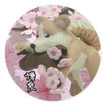 Spring sticker