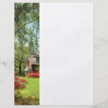 Spring - Suburban House With Azaleas Custom Flyer