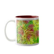 Spring Sumac Leaves Mug