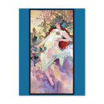 Spring Summer Fall Winter postcards