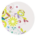 spring summer illustration stickers