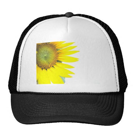 Spring sunflowers mesh hats
