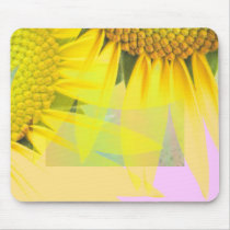 Spring sunflowers mouse pads