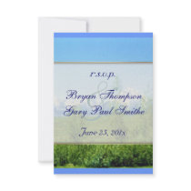 Spring Tetons Wedding RSVP Personalised Invites