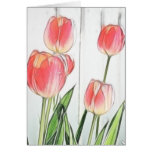 Spring Tulips Greeting Cards