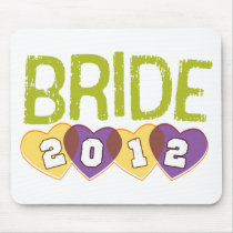 Spring Vintage Hearts 2012 Bride mousepads