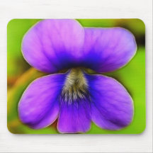 Spring Violet - Purple Power! Mousemat
