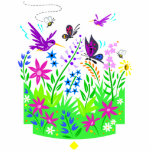 Spring Wildlife Scene photo sculptures