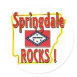 Springdale Rocks ! (red) stickers