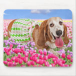 Springtime Basset Mousepad