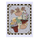 Springtime Flowers Post Card