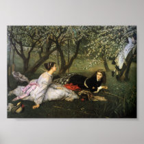Springtime in the Apple Orchard Print