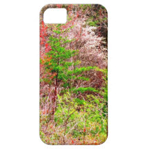 Springtime in the Mountains Flowering Trees Photo iPhone 5 Cases